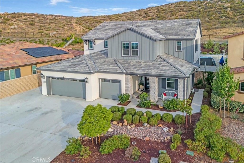 A property available for sale at 26219 Silver Birch Drive, Menifee, CA 92584.