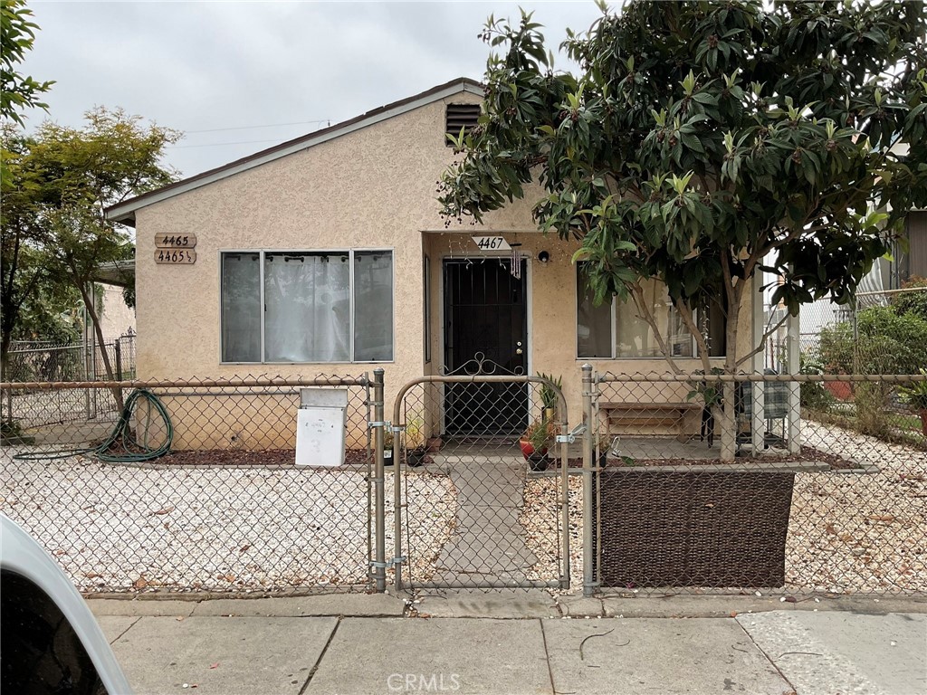 A property available for sale at 4465 Lovett Street, Commerce, CA 90040.