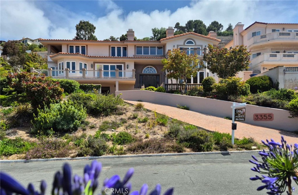 A property available for sale at 3355 Palo Vista Drive, Rancho Palos Verdes, CA 90275.