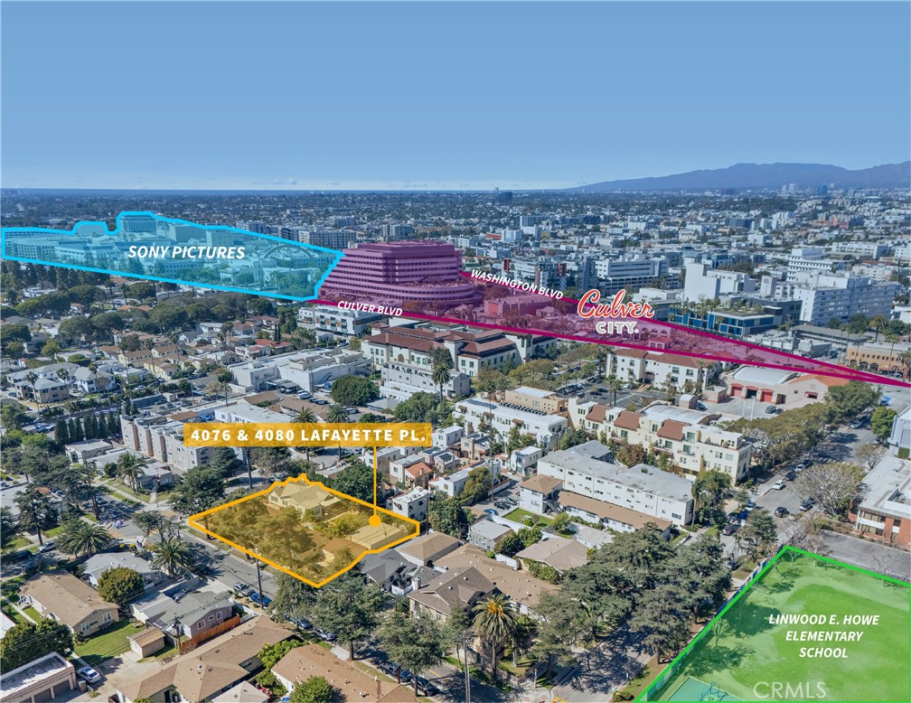 A property available for sale at 4076 Lafayette Place, Culver City, CA 90232.