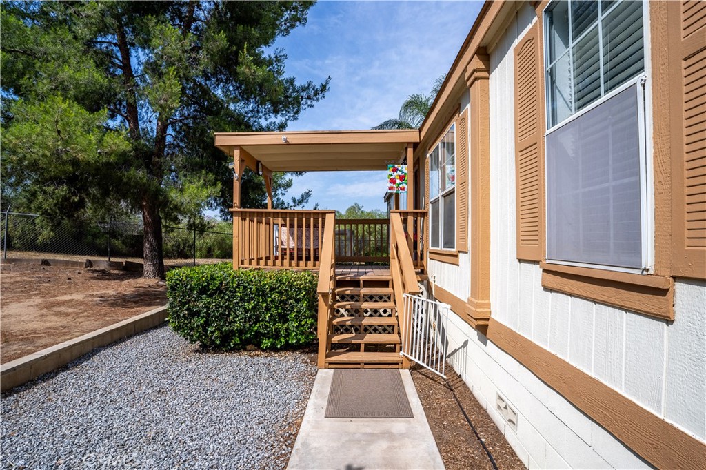 A property available for sale at 25795 Leon Road, Homeland, CA 92548.