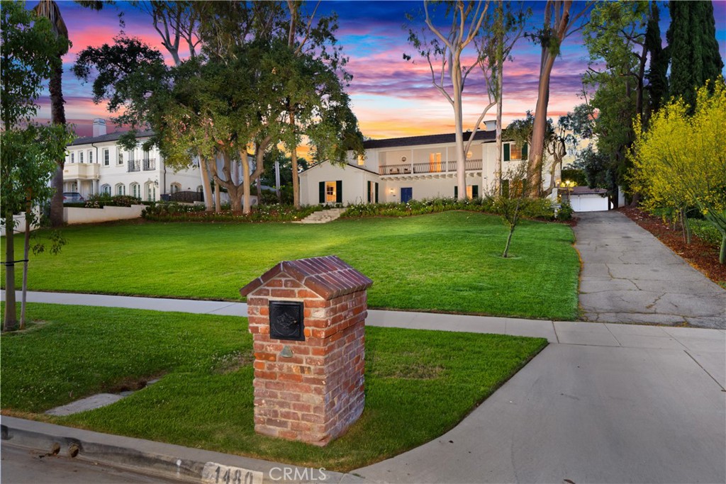 A property available for sale at 1480 Old Mill Road, San Marino, CA 91108.