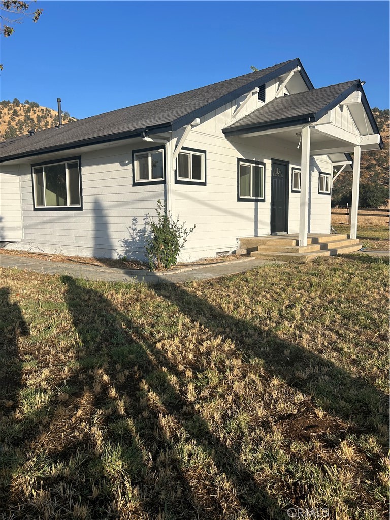 A property available for sale at 33549 Globe Drive, Springville, CA 93265.
