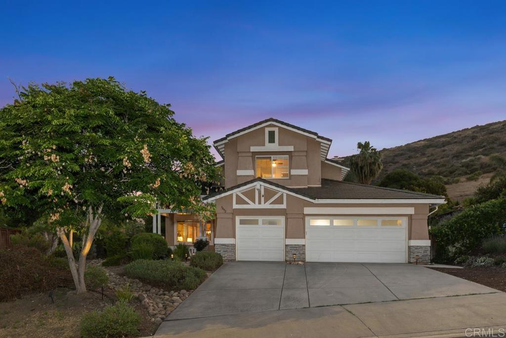 A property available for sale at 9892 Mollie Lane, Santee, CA 92071.