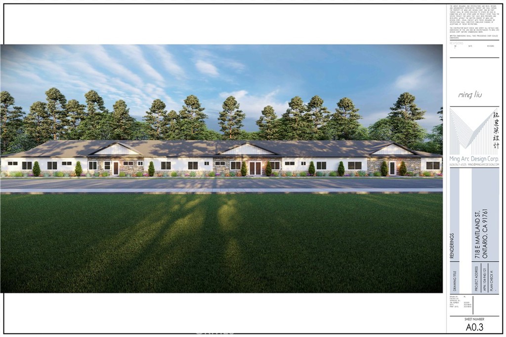 A property available for sale at 718 E Maitland street, Ontario, CA 91761.