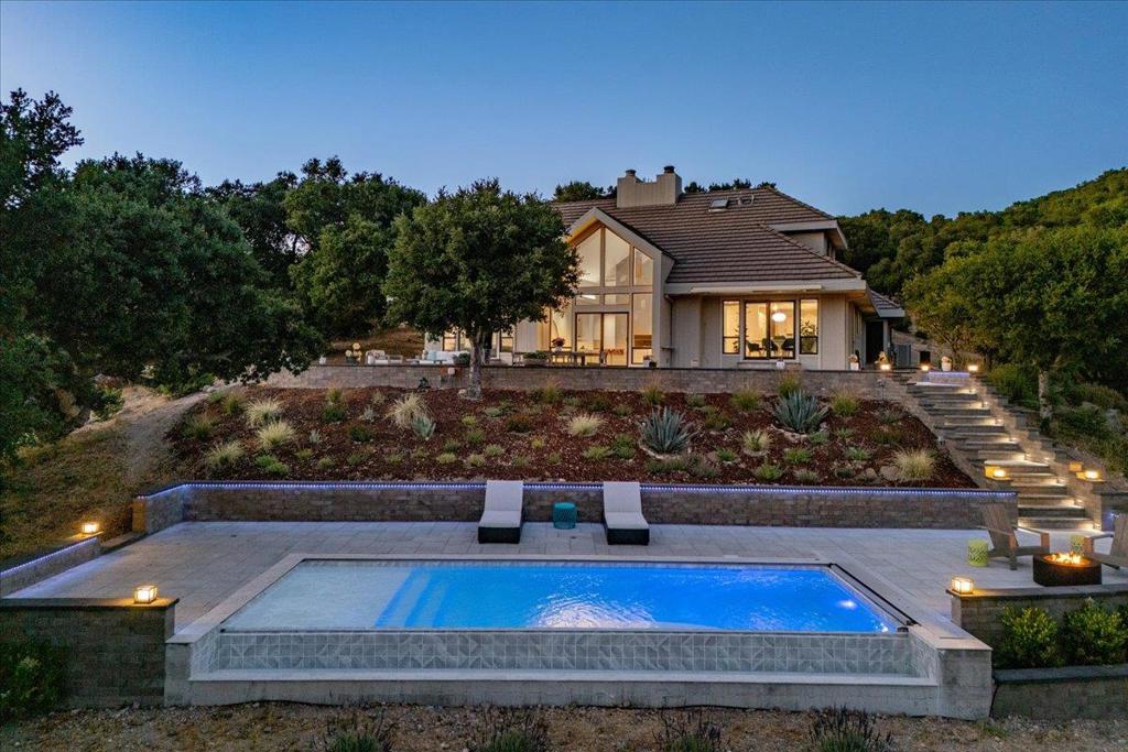 A property available for sale at 31499 Via Las Rosas, Carmel Valley, CA 93924.