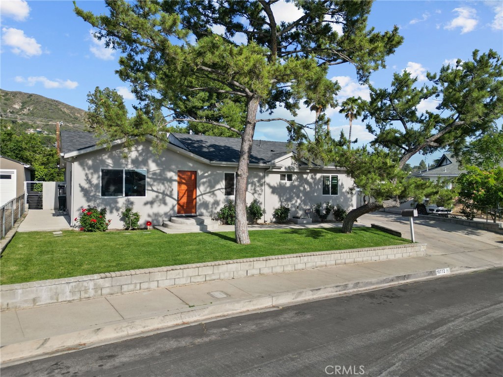 A property available for sale at 10772 Deliban Street, Tujunga, CA 91042.