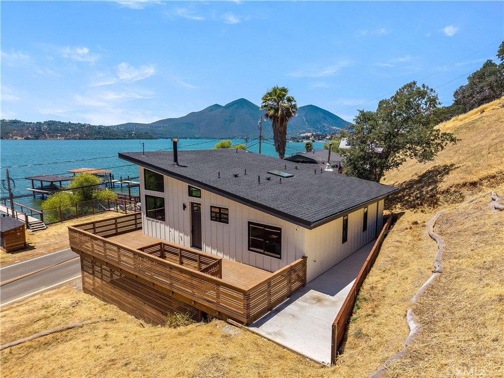A property available for sale at 12630 Lakeshore Drive, Clearlake, CA 95422.