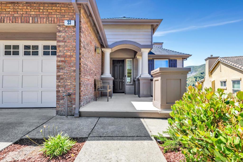 A property available for sale at 33 Lupine Valley Court, Brisbane, CA 94005.