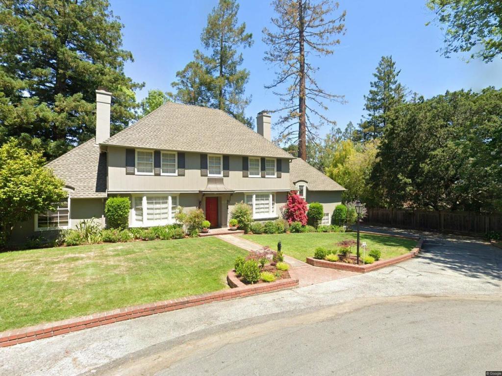 A property available for rent at 1830 Elmwood Road, Hillsborough, CA 94010.