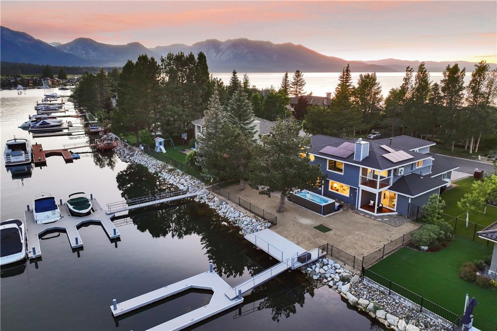 A property available for sale at 276 Beach Drive, South Lake Tahoe, CA 96150.