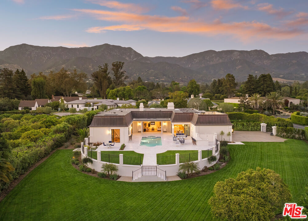 A property available for sale at 2125 Birnam Wood Drive, Santa Barbara, CA 93108.